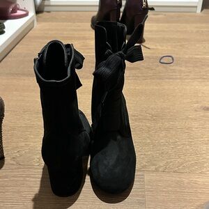 Paul Green Black Ankle Booties